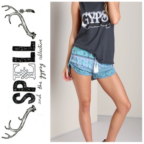 Spell Pants - 🌵Spell & The Gypsy Desert Wanderer shorts- Dawn🌵